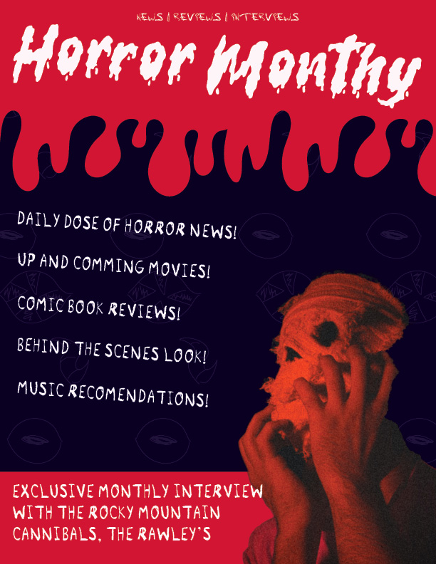 Horror Magazine Front Cover