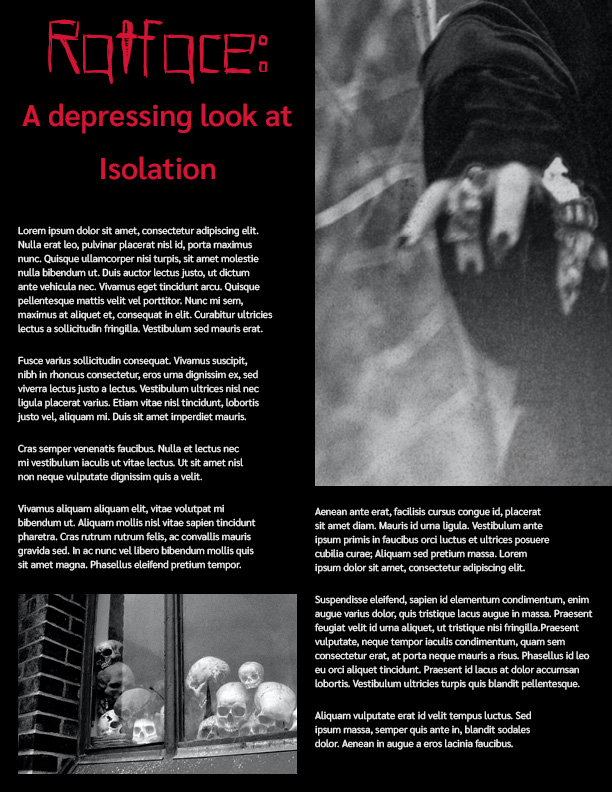 Horror Magazine Page 3