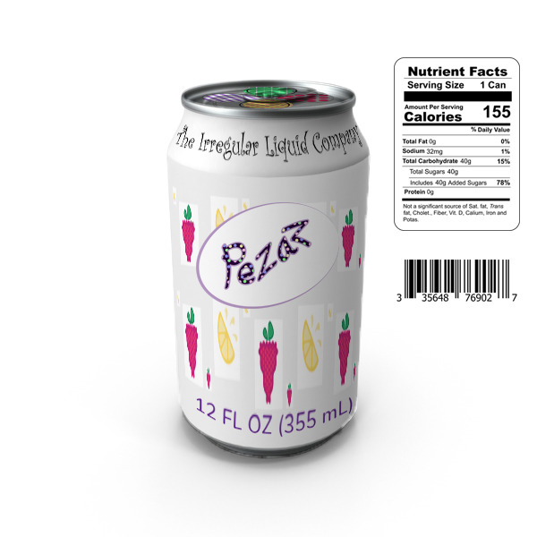 Pezaz Soda Can Design