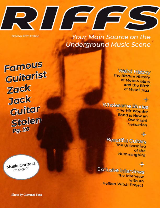 Riffs Magazine Front Cover